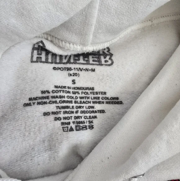 Hunter X Hunter Anime White Logo Hoodie Small - Picture 10 of 14